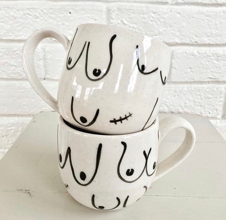Black Boob Mug | Dime & Regal