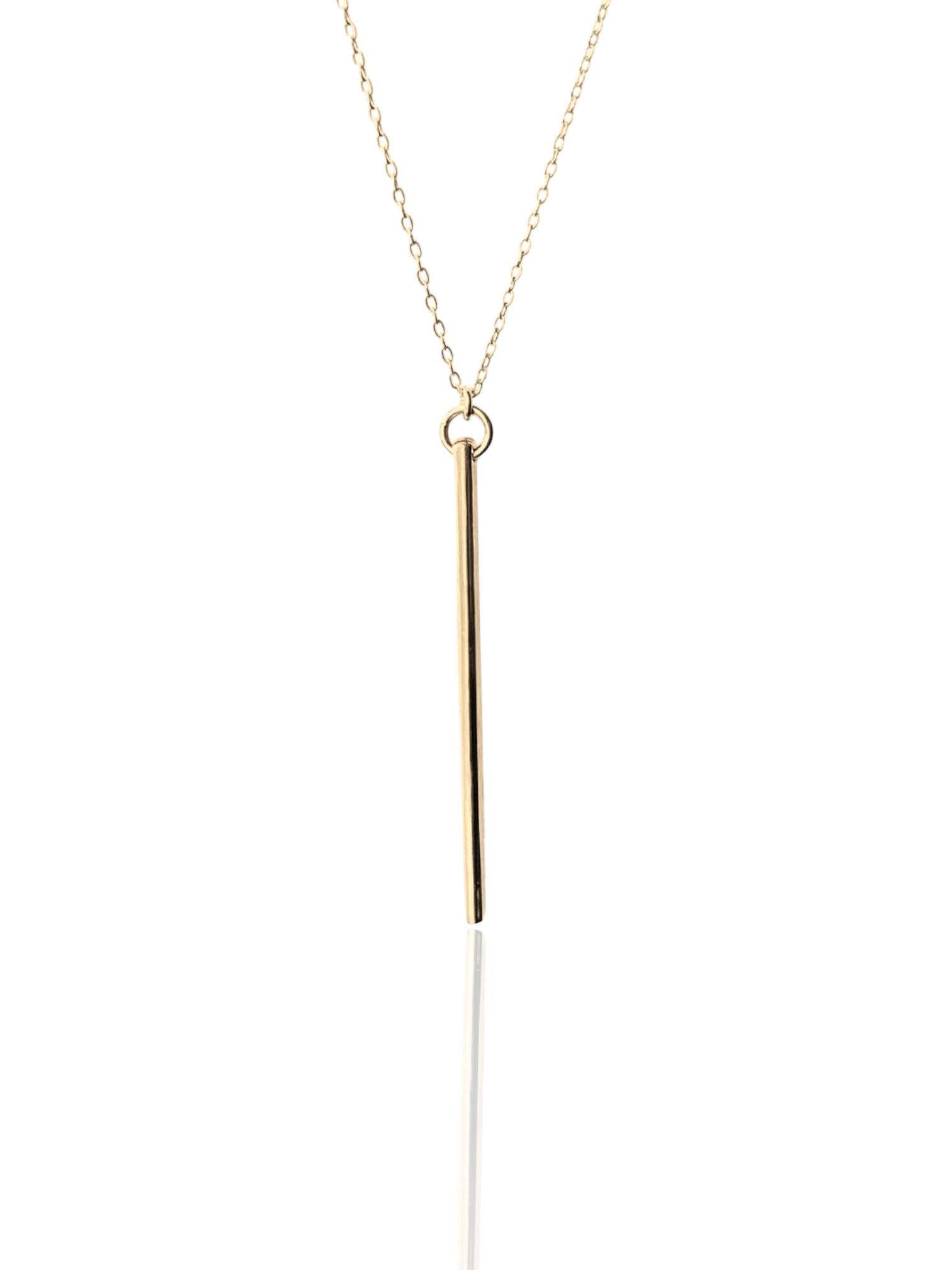 Straight Bar Necklace | Dime & Regal